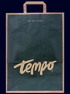 tempo schriftzug